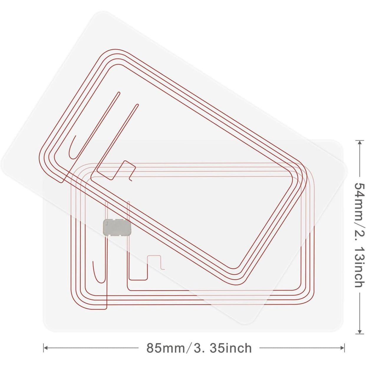 NFC Carte NANOTECH - Puissante & Impressionnante