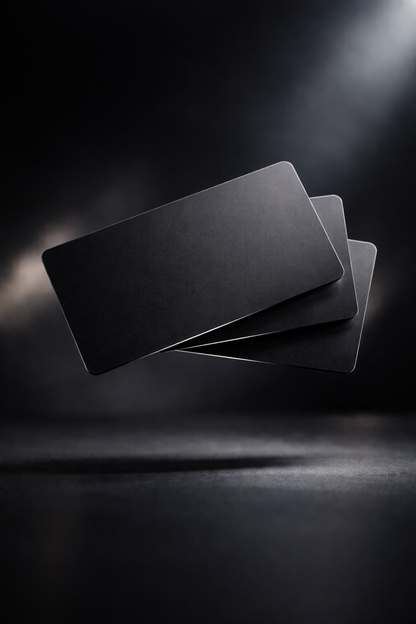 3 Cartes Pack ALLBLACK – Élégance Intemporelle