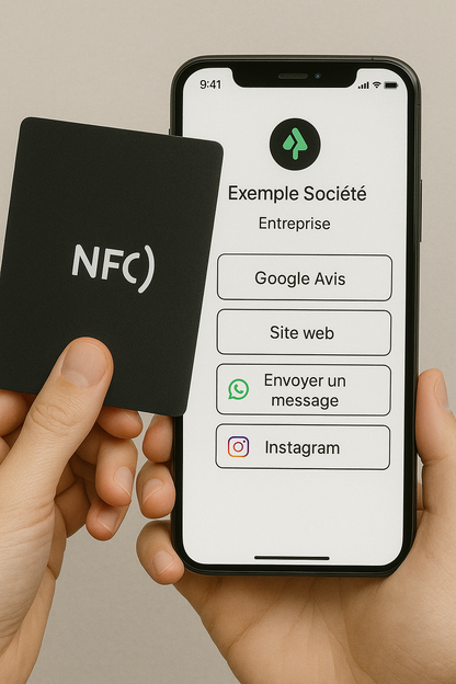 NFC Carte NANOTECH - Puissante & Impressionnante