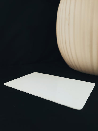 3 cartes Pack ALLWHITE – Élégance Minimaliste